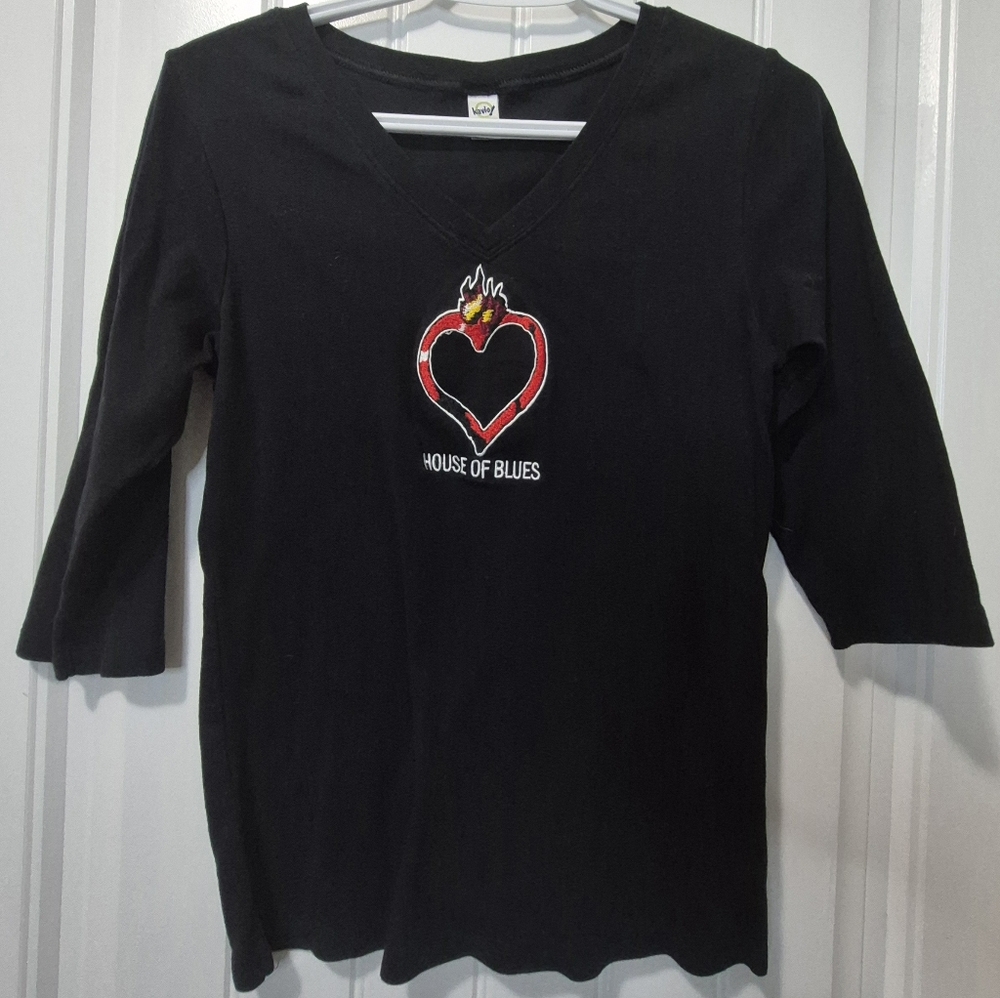 Womens Vintage House Of Blues T Shirt Size Medium